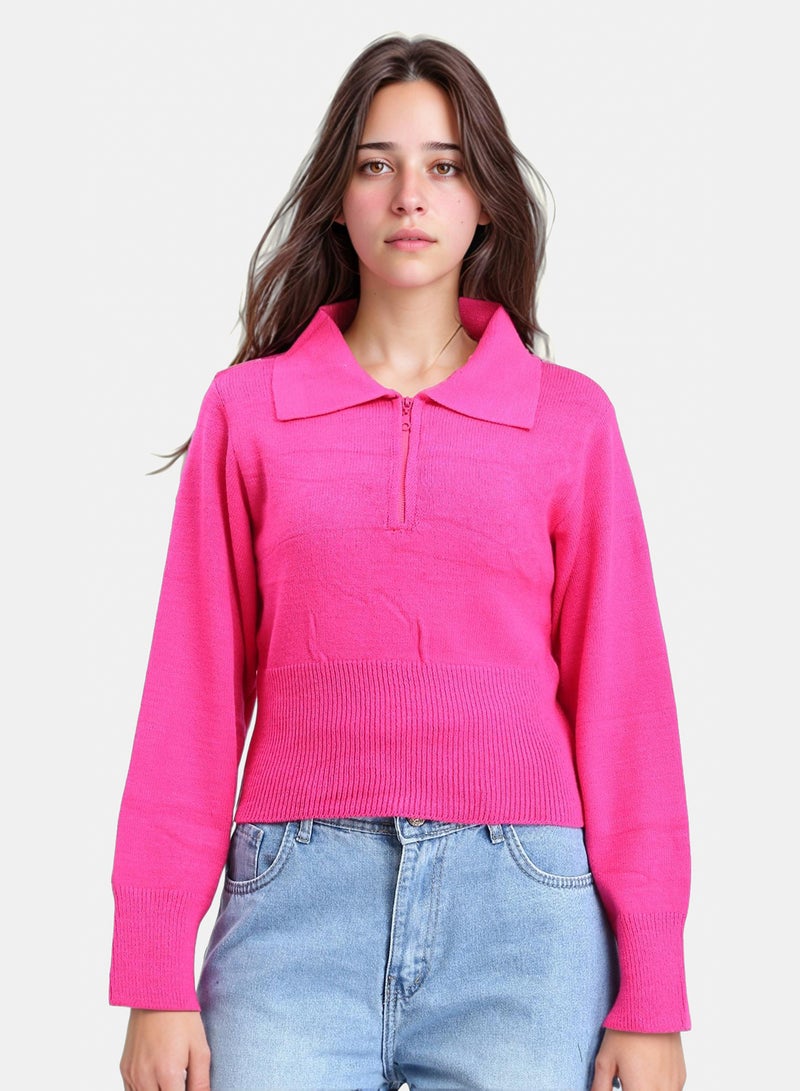 Ravin Women Long Sleeve Knit Pullover - Image 1